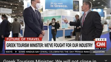 Κικίλιας στο CNN: Το 2022 θα είναι μια πολύ καλή χρονιά για τον τουρισμό