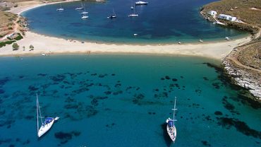 Κολώνα: Η παραλία σταρ στην Κύθνο