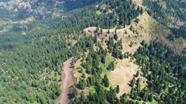 Άγραφα: Δείτε από ψηλά τα «σύνορα» θεσσαλικών και ευρυτανικών Αγράφων