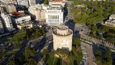 Θεσσαλονίκη – Λευκός Πύργος… Υπέροχα εναέρια πλάνα (Vid)