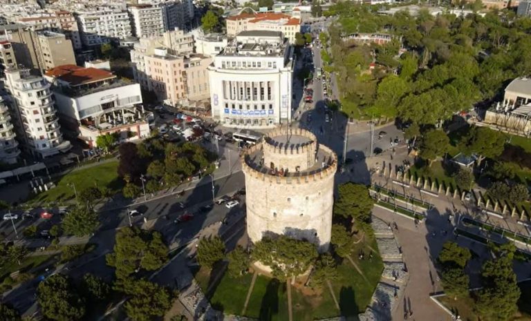 Θεσσαλονίκη – Λευκός Πύργος… Υπέροχα εναέρια πλάνα (Vid)