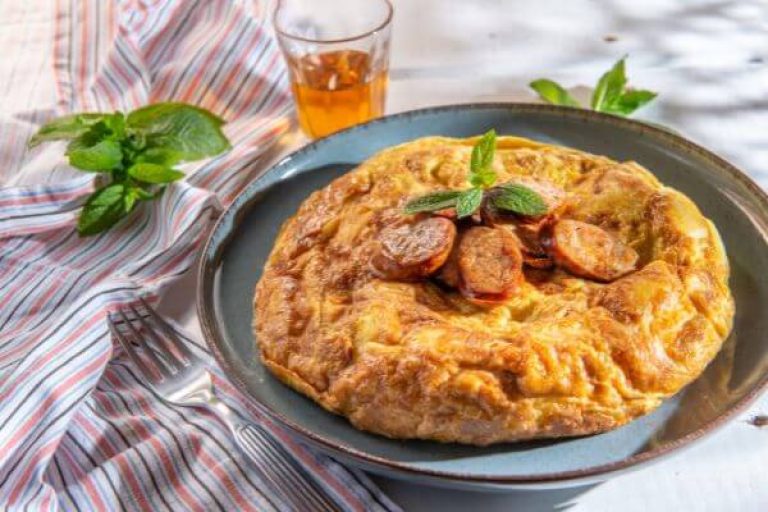 Φρουτάλια ή φουρτάλια η παραδοσιακή ομελέτα της Άνδρου