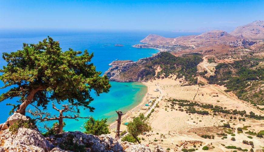 Παραλία Τσαμπίκα: Το «διαμάντι» της Ανατολικής Ρόδου!