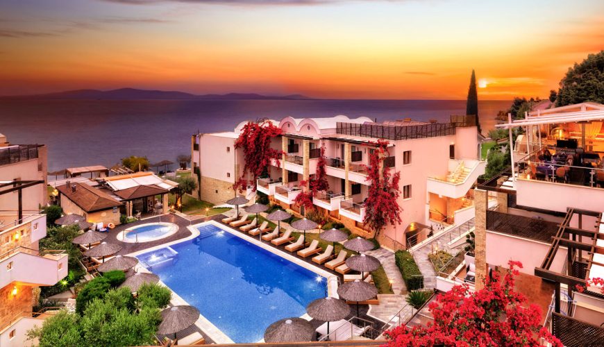 Olympion Sunset: Πολυτελής διαμονή στη Φούρκα Χαλκιδικής