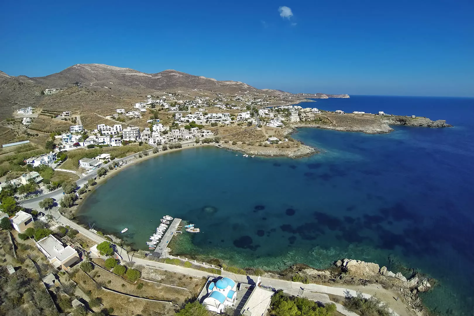 Μέγας γιαλός: Από τις μεγαλύτερες παραλίες της Σύρου
