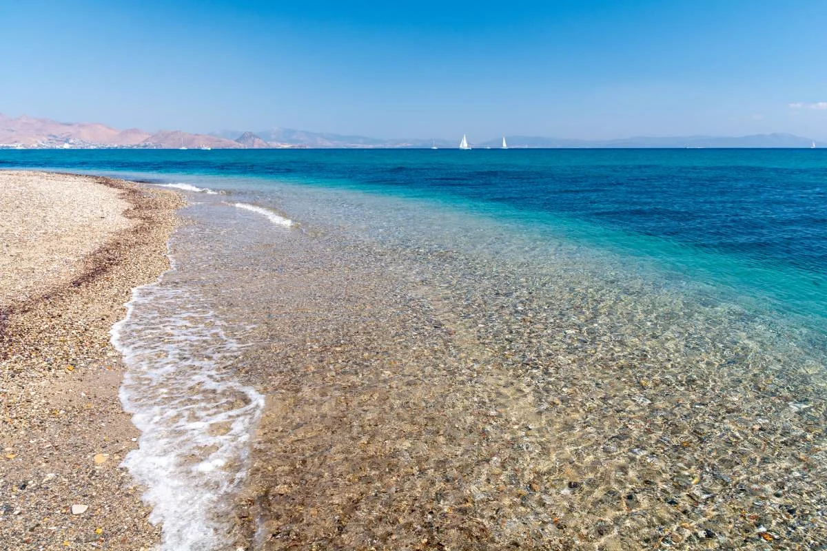 Λαμπή: Η πανέμορφη παραλία στην Κω