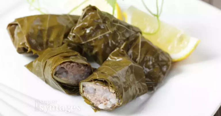 Ντολμαδάκια με κιμά όπως τα φτιάχνουν στην Τήλο