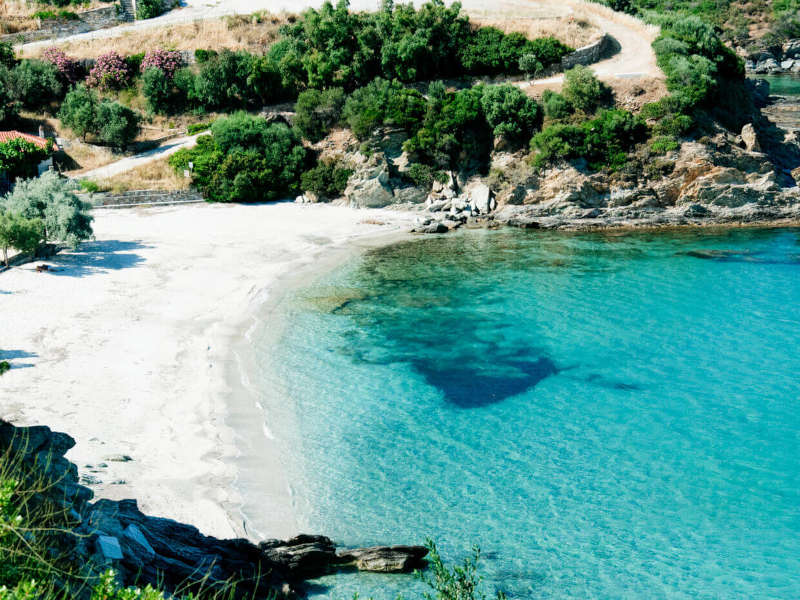 Η μαγευτική παραλία Λιανή Άμμος στην Εύβοια