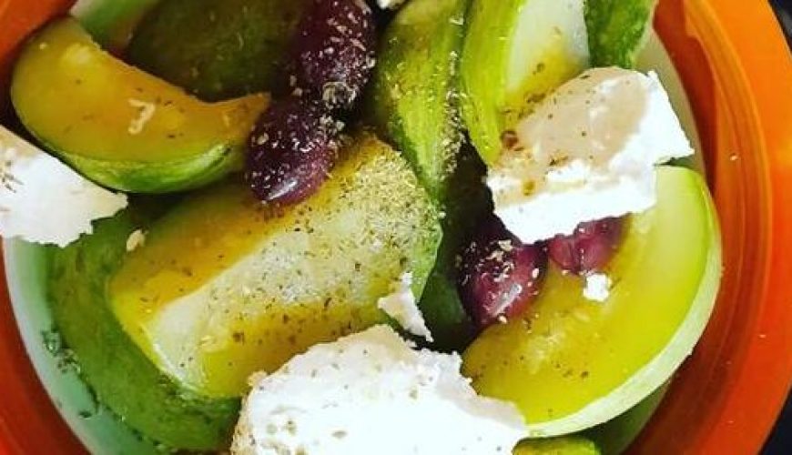 Δείτε την συνταγή για σαλάτα με κολοκύθες Νάξου