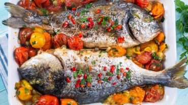 Ψάρι πλακί όπως το φτιάχνουν στην Εύβοια